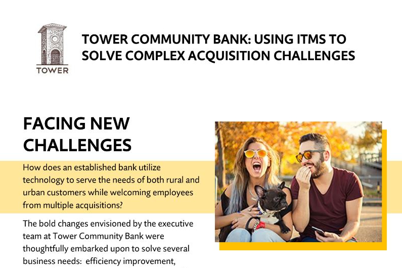 Tower Community Bank Case Study